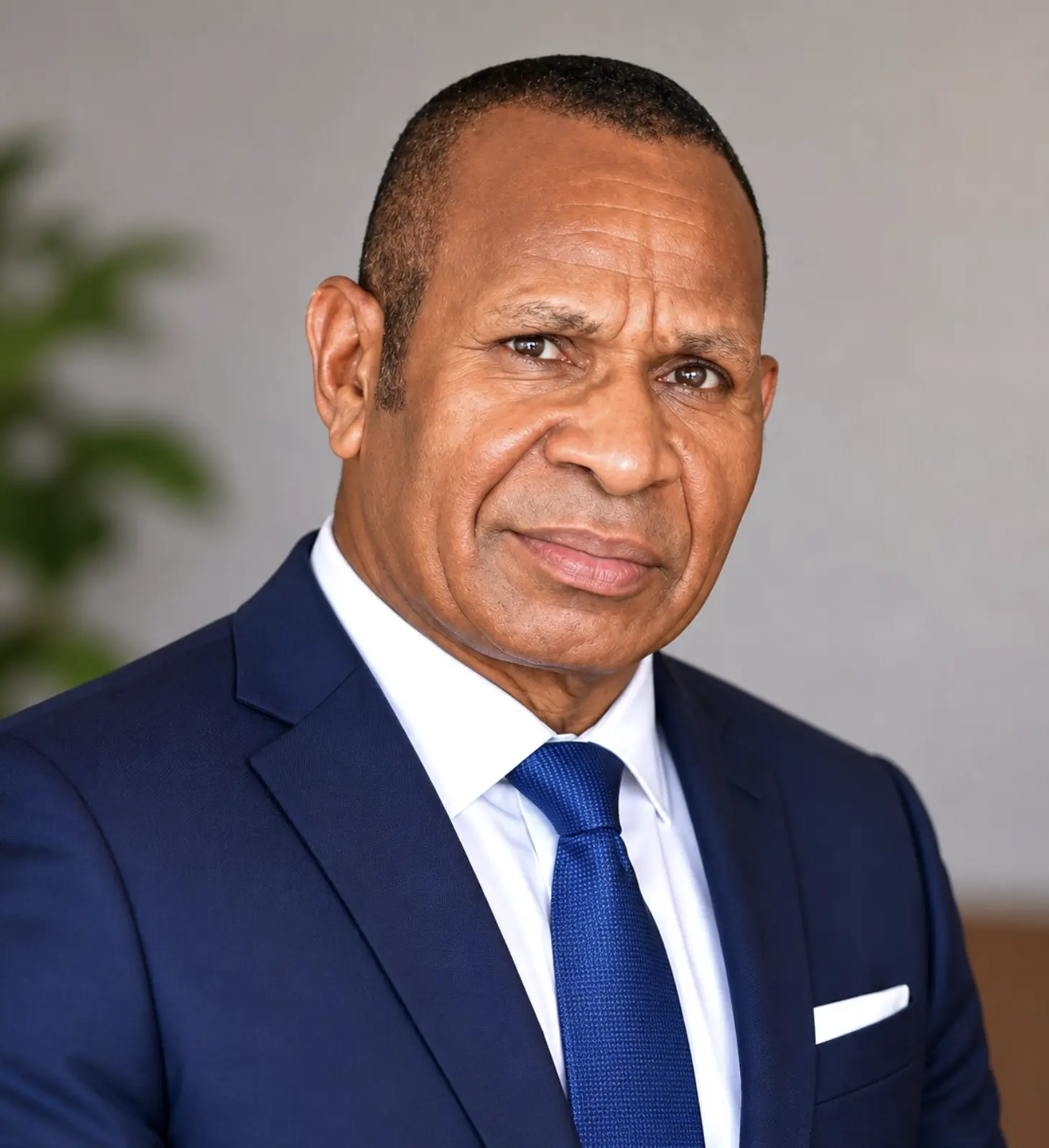 Portrait of Honourable Belden Norman Namah, MP, Member for Vanimo-Green