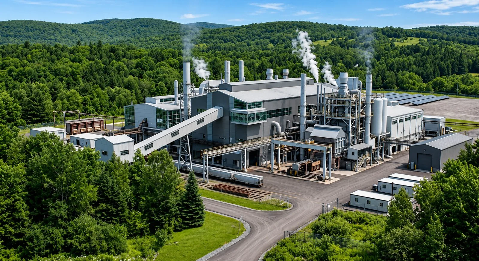 Concept rendering of the Musuhu industrial manufacturing hub